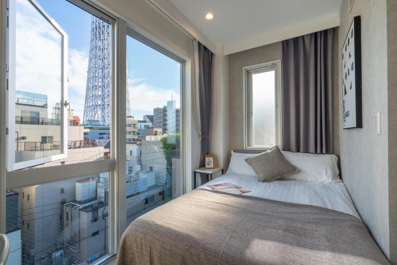 ZAITO Tokyo Mukojima Hotel 晴空塔脚下精品酒店-宅东向岛店 Eksteriør billede
