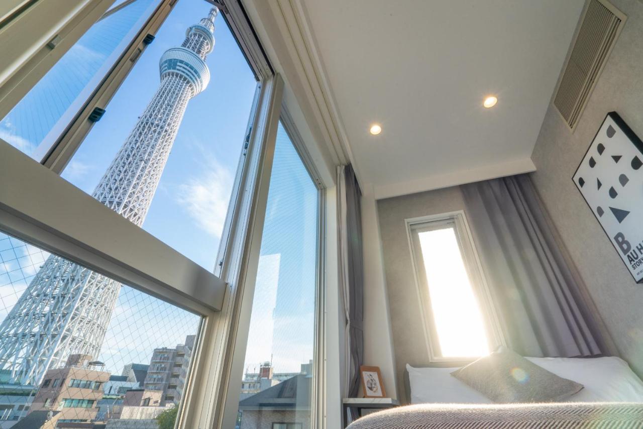 ZAITO Tokyo Mukojima Hotel 晴空塔脚下精品酒店-宅东向岛店 Eksteriør billede