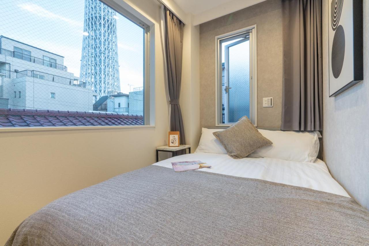 ZAITO Tokyo Mukojima Hotel 晴空塔脚下精品酒店-宅东向岛店 Eksteriør billede